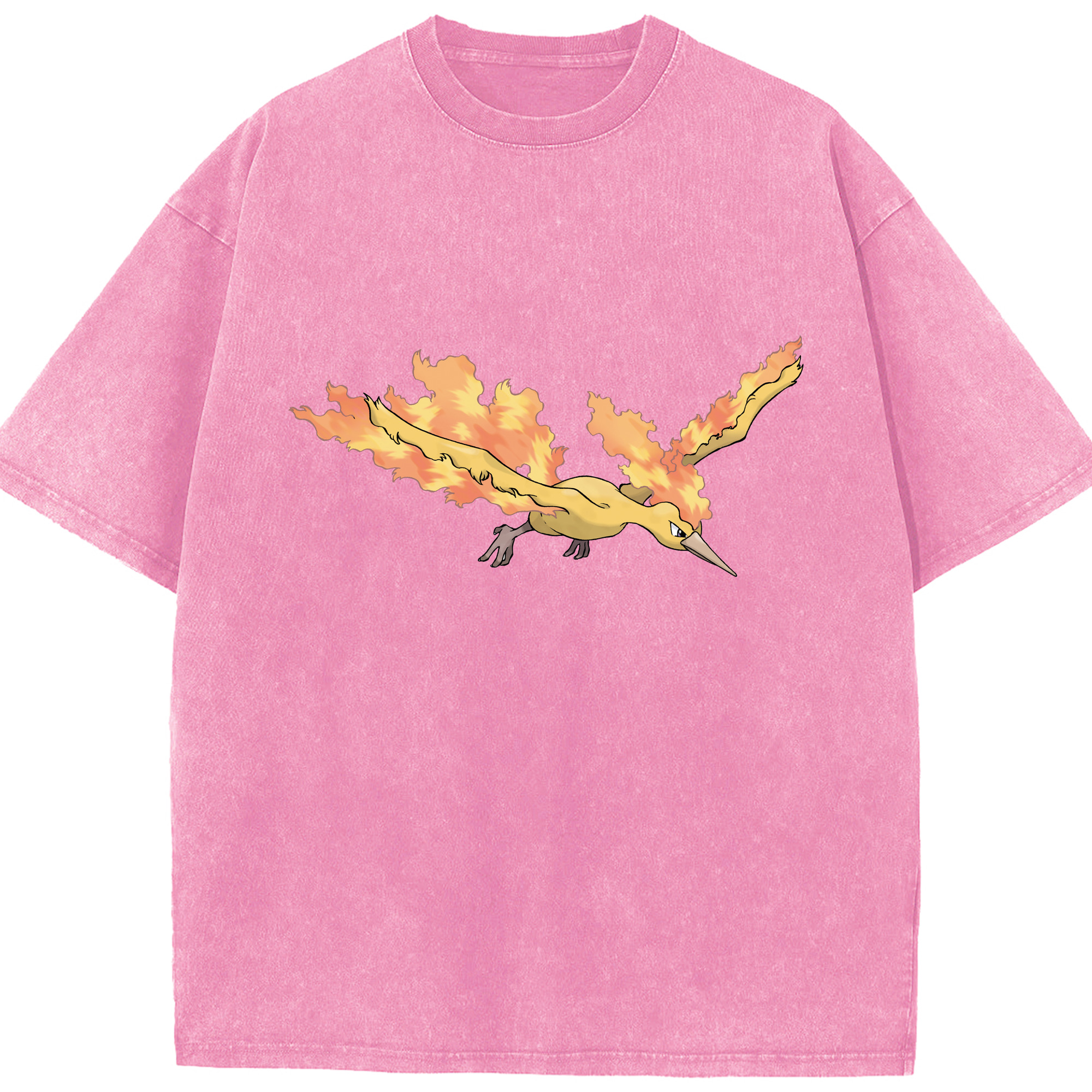 （画像用） ポケットモンスター Pokémon 綿100% ヴィンテージ風 半袖Tシャツ（フロントプリント）